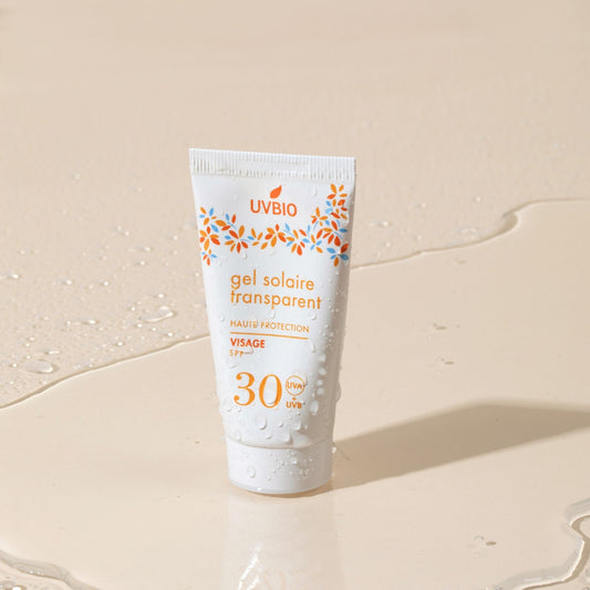 Gel solaire transparent SPF 30