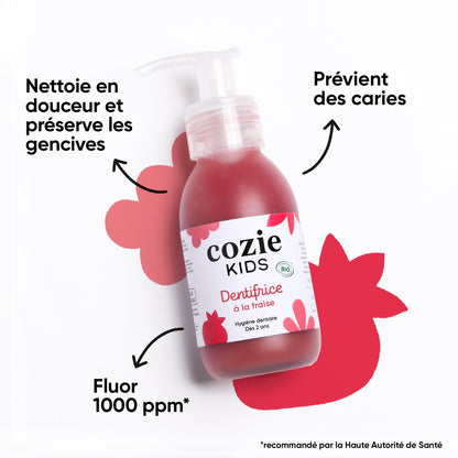 Dentifrice enfant à la fraise – 90ml