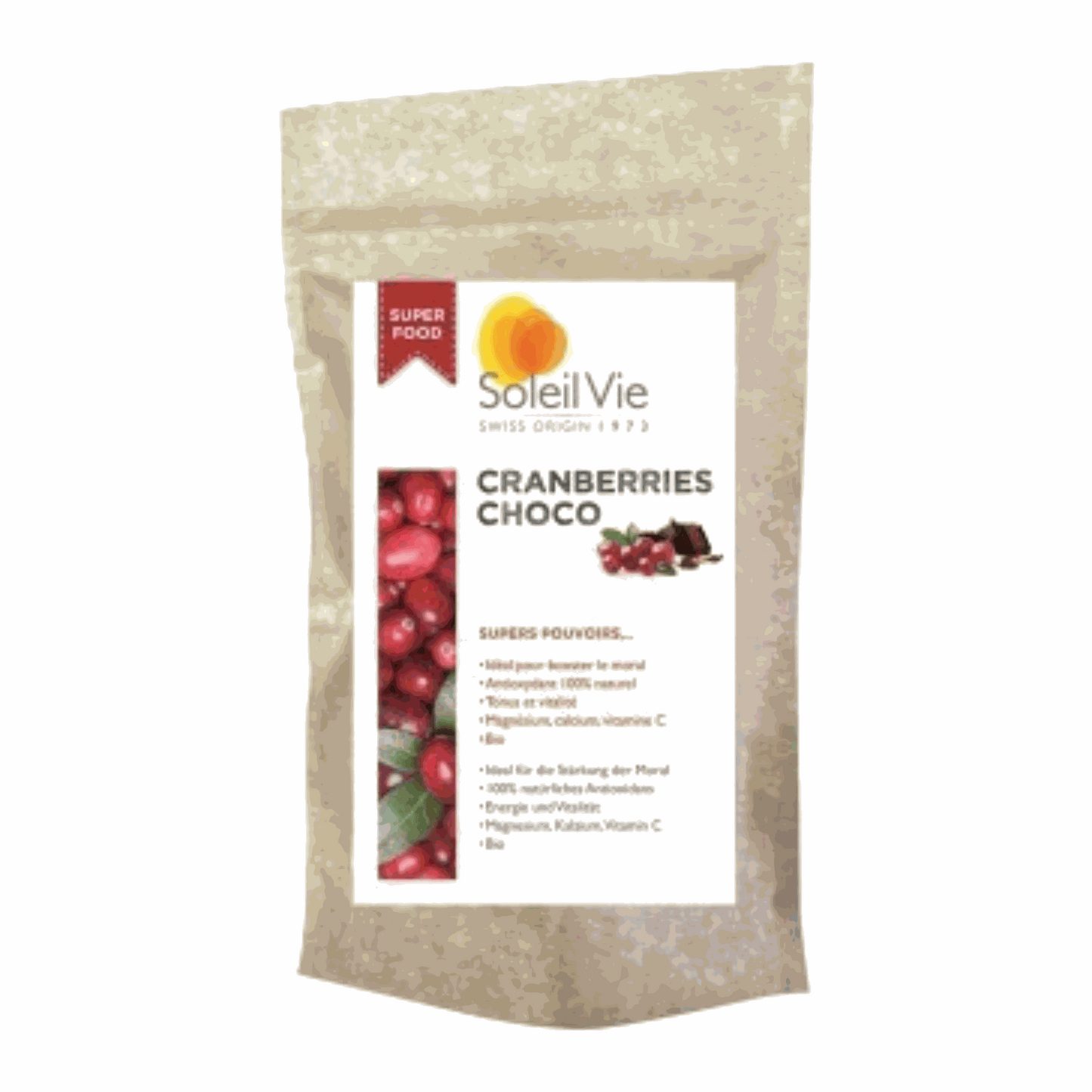 Cranberries Choco Bio