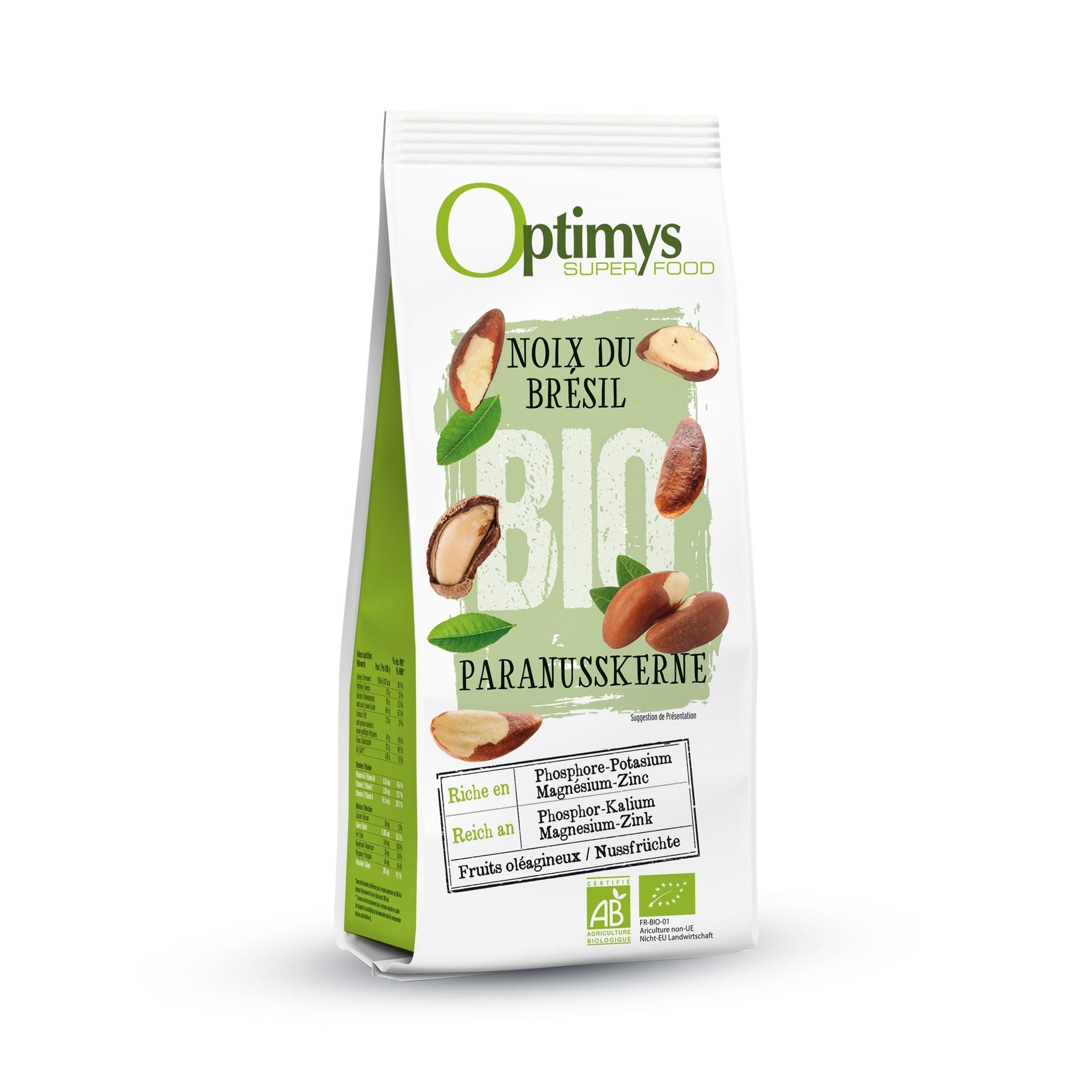 Optimys Raffel Noix du Brésil – Soleil Vie