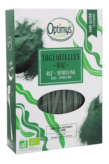 Tagliatelles spiruline Bio