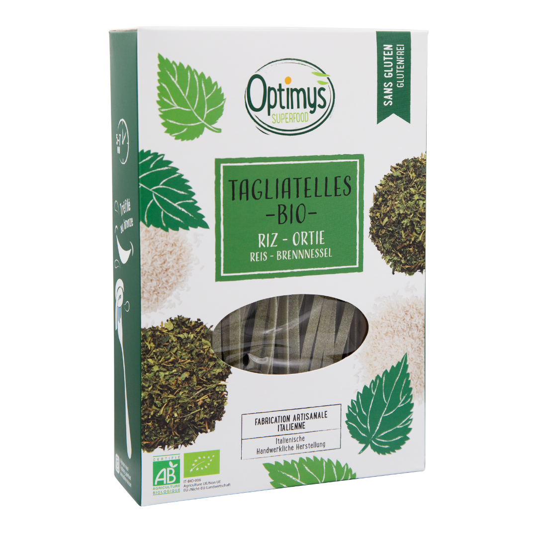 Tagliatelles riz ortie Bio